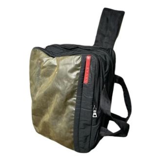 Prada Vintage, unisex, Zwart, ONE Size, Polyester, Pre-owned Vintage Schoudertas