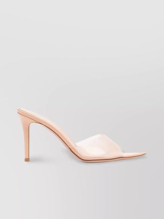 Gianvito Rossi plexi mule sandals