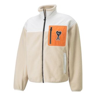 Puma X Ami Sherpa Jacket Beige 535998-67