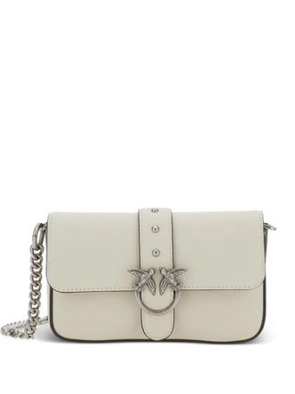 Pinko Love One Slouchy crossbody bag - Beige
