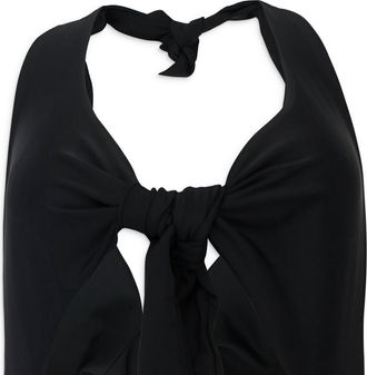 Louisa Ballou VORTEX BLACK ONE-PIECE SWIMSUIT