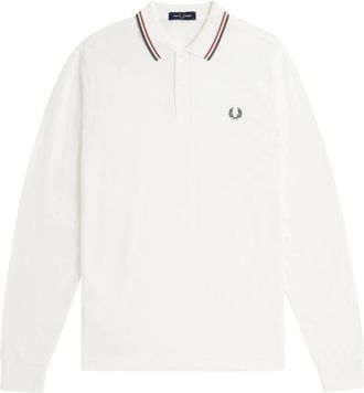 Fred Perry Hombre, Camisetas, Blanco, Talla: S