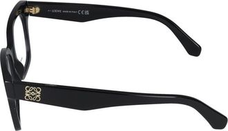 Loewe LW50115I Square-Frame Acetate Eyeglasses - Black