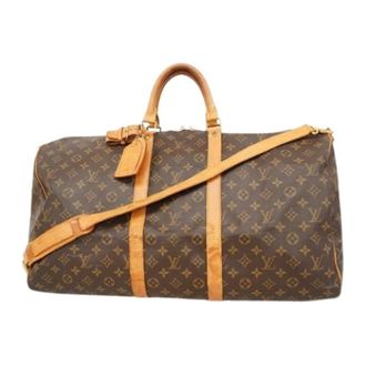 Louis Vuitton Pre-owned Boston bag - unisex - Louis Vuitton Vintage - Vintage Weekend Bags - Brown - ONE SIZE - Pre-owned