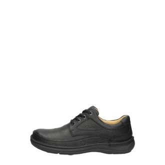Clarks Nature Three - Heren - Veterschoenen - Zwart - 41 EU - Schoenen