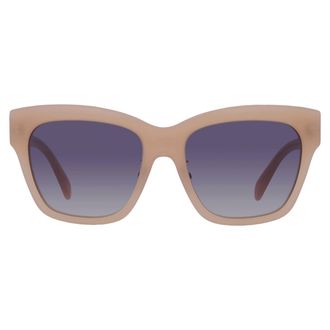 Celine Triomphe Brown Gradient Butterfly Ladies Sunglasses CL40253F 72F 55
