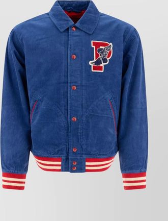 Polo Ralph Lauren corduroy patch jackets ribbed finish
