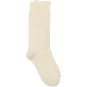 Nordstrom Cushion Foot Socks in Ivory Dove at Nordstrom