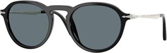 Persol PO3383S Polarized 95/3R Mens Sunglasses Black Size 51