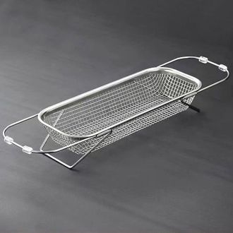 OEM &Eacute;gouttoir - Support &Eacute;vier Extensible - Acier Inoxydable 304 - Cuisine Salle De Bain Balcon - 46 X 13 X 6,5 Cm