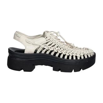 Keen Uneek PLT Sandal - Dames - Sport - Beige - Maat: 38 1/2 EU Leer