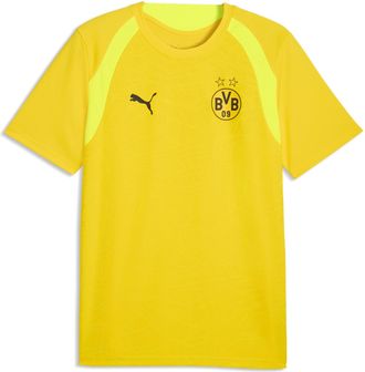 Puma Maglia da training aderente Borussia Dortmund da uomo, Accessori, Giallo, 3XL
