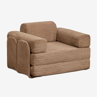 Sklum Sill&oacute;n Cama En Pana Envasado Al Vac&iacute;o Paoly Sklum