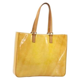 Louis Vuitton Bolso Tote Pre-owned - Pre-owned - Mujer - Amarillo - ONE SIZE