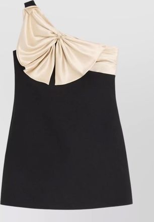 Valentino Garavani one shoulder dress mini length bow