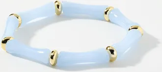 Simons Womens Curved tubular stone bracelet