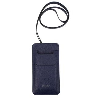 Pineider Geschenkideen Stifthalter Herren Blau Leder