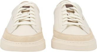 BOSS Kieran Tenn Sdtbal Minimalist Leather Sneakers