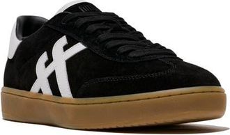 FitFlop The Dash T Toe Sneakers in Black/urban White at Nordstrom, Size 11