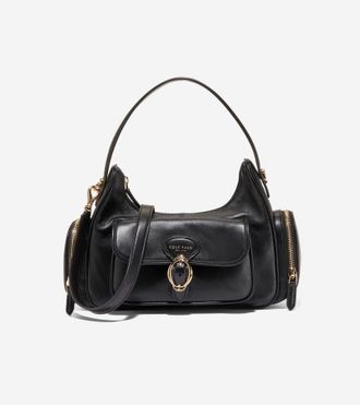 Cole Haan Womens Alexandria Shoulder Crossbody Bag - Black