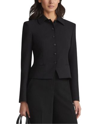 Lafayette 148 New York Tailored Cropped Jacket