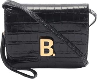 Balenciaga Pre-owned Cross Body Bags, female, Black, Size: ONE SIZE Pre-owned Vintage Shoulder Bag