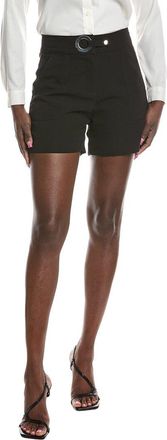 Gracia Mid Front Circle Buckle Short