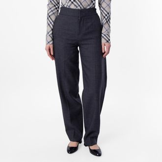 Burberry Wool Tailored Trousers, Brand Size 4 ( US Size 2 )