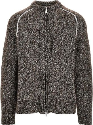 Herno C&aacute;rdigan de punto Moulin&eacute; - Knitwear - Hombre - Marr&oacute;n - XL