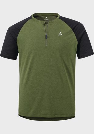 Sch&ouml;ffel Radtrikot SCH&Ouml;FFEL CIRC Shirt Style Wetluga MNS, Herren, Gr. 48, gr&uuml;n (6737, gr&uuml;n), Oberstoff: 100% Polyester, Trikots Radtrikot