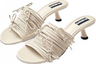 Alohas Womens Viva Sandal In White