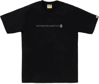 A Bathing Ape T-shirt con stampa grafica - Nero