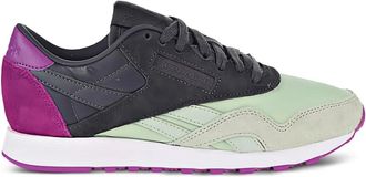Reebok Classic Nylon CB Sage/Coal sneakers - Zwart