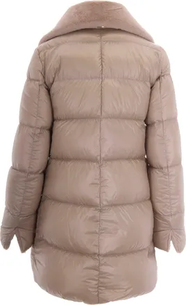 Herno Womens Puffer Jacket A-Shape Chantilly