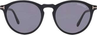 Tom Ford Aurele Smoke Oval Unisex Sunglasses FT0904 01A 52