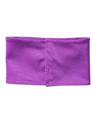 Dolce & Gabbana Purple Nylon Stretch Women Neck Warmer Scarf Elastane