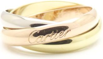 Cartier Yellow Gold (18K) Pink Gold (18K) White Gold (18K) Band Ring (Pre-Owned)