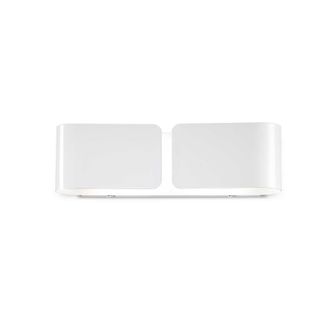 Netlighting Clip 2 Light Indoor Large Wall Light White E27