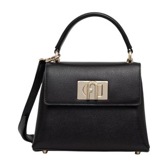 Furla Tassen, Dames, Zwart, ONE Size, Leer, 1927 Mini Top Handle