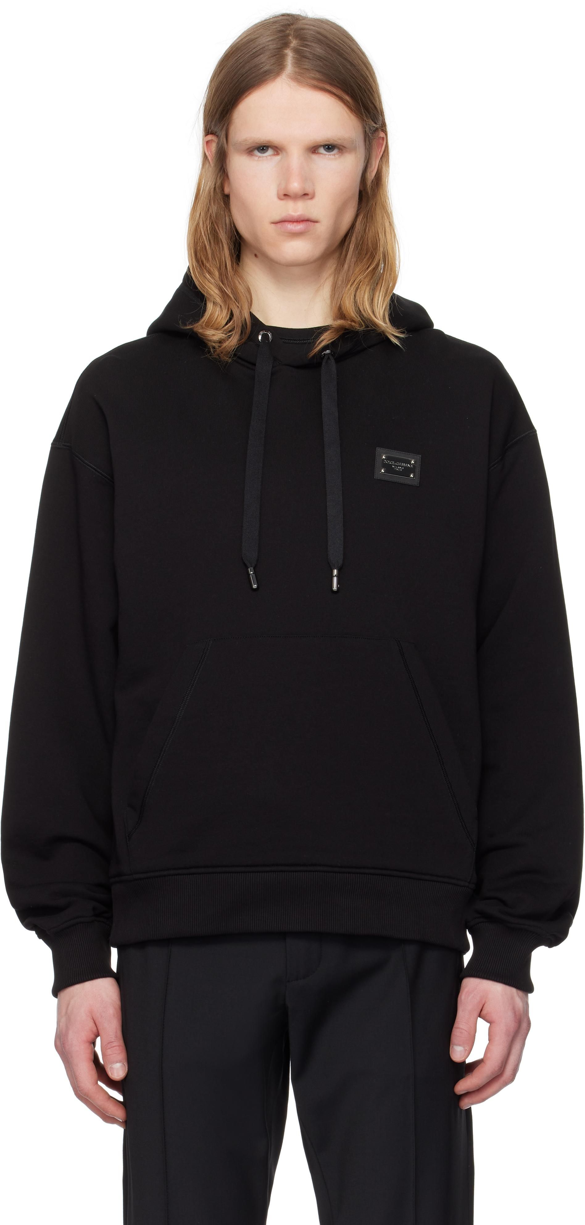 Tシャツ・カットソー Dolce & Gabbana Black viscose blend cardigan Cashmere and wool cardigan with branded tag in Black for Men