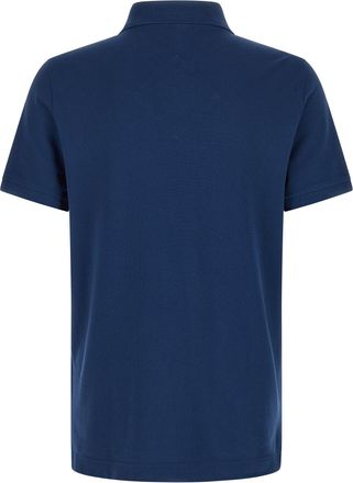 Canada Goose Mens Blue Cotton Polo Shirt