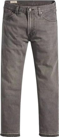 Levi's Straight Crop Flower Jeans - Heren - Regular Fit Jeans - Grijs - W28 - Katoen - Jeans