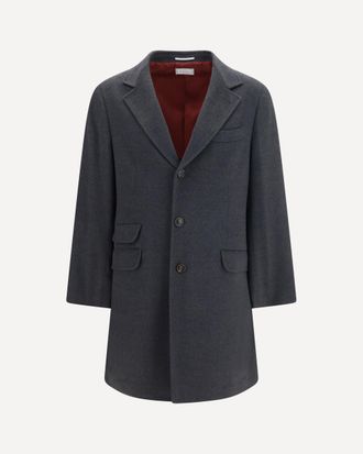 Brunello Cucinelli Cappotto in cashmere Man 50