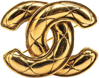 Chanel gold Brooch (Pre-Owned)