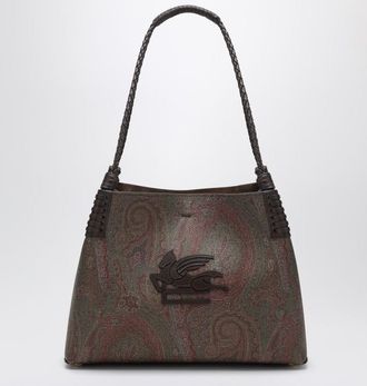 Etro Medium Libra Shopping Bag With Paisley Motif
