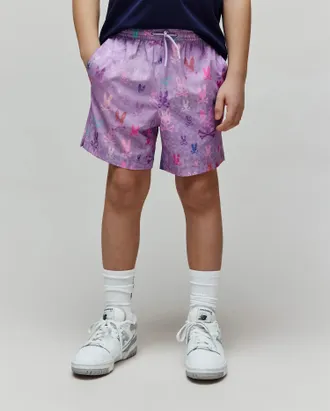 Psycho Bunny Kids Van Swim Trunk 507 LAVENDULA / M/10-12