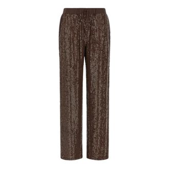 P.A.R.O.S.H. P.a.r.o.s.h. - De Gaven Broek - Dames - Broeken - Bruin - Maat: XS Viscose