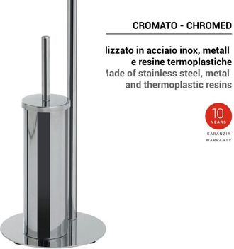 Gedy Gedy - 14321300000 Circe Toallero Y Columna De Pie Cromo - Ref: 14321300000