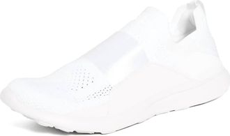 Athletic Propulsion Labs Womens Techloom Bliss Shoe In White/white