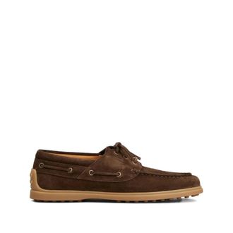 Tod's Schoenen, Heren, Bruin, 41 1/2 EU, Leer, Gommino Rijschoenen